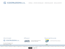 Tablet Screenshot of costruzionigenova.com